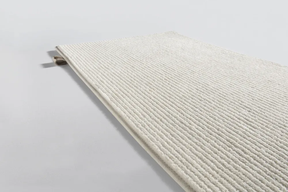Tapis - Ecru Linea Tapis en Laine et Polyester - COCONO