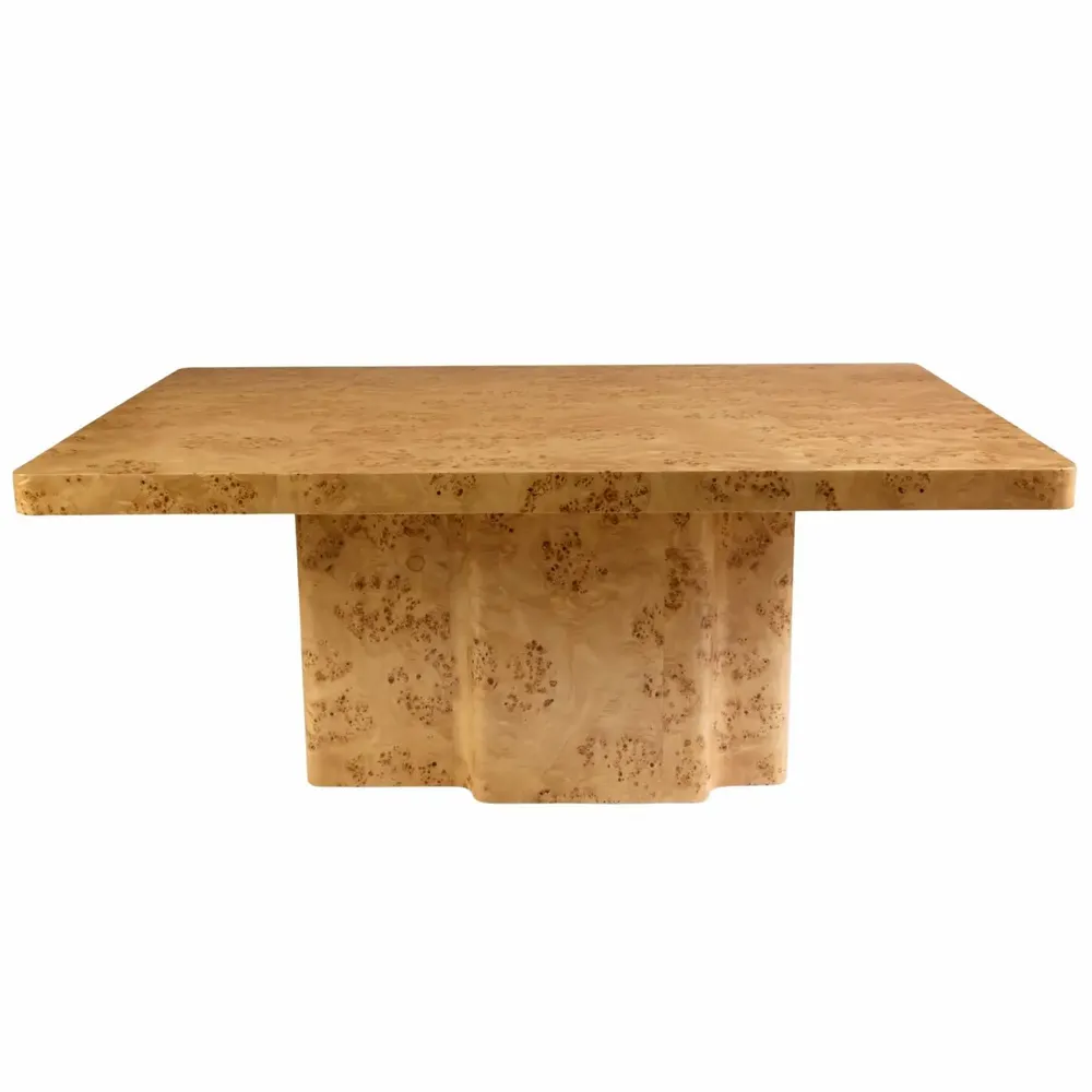 Tables for hotels - Burl Table - Dining Table in Poplar Burl - DUISTT