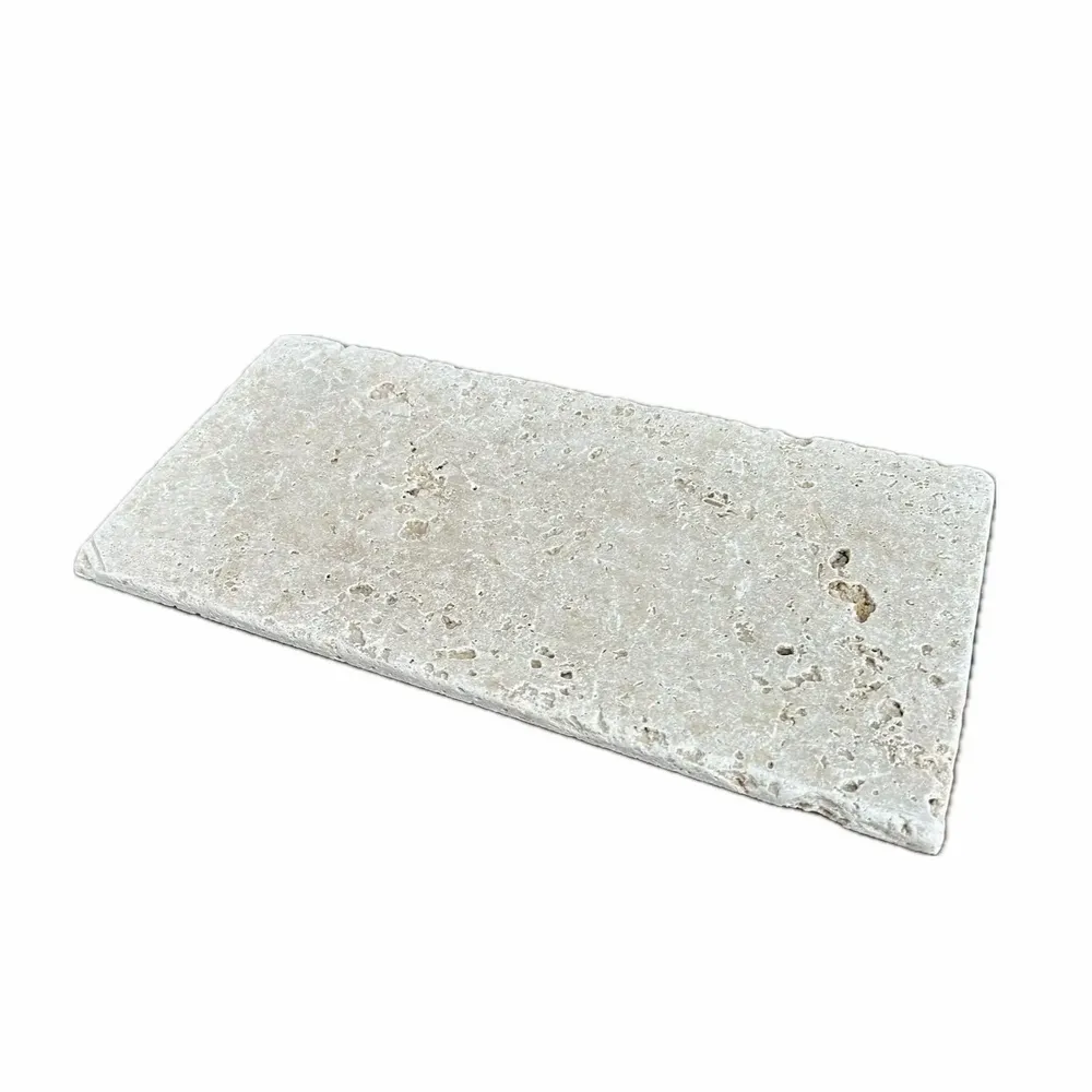 Systèmes de terrasse - Travertin Etrusco Vieilli - 20x40 cm - SENINI STONE  -NATURAL STONE MADE IN ITALY-