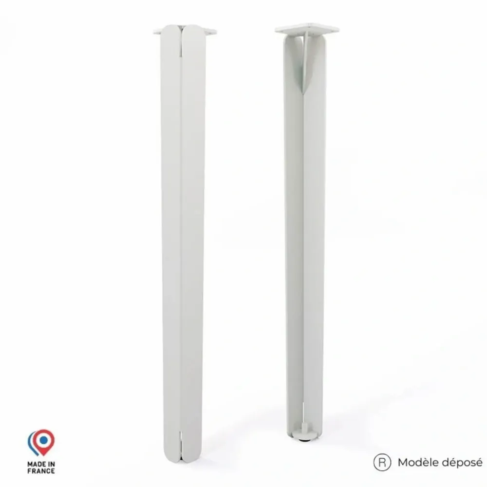 Dining Tables - HIGH JASPER STEEL TABLE LEG - SET OF 2 LEGS - DECO-GEM
