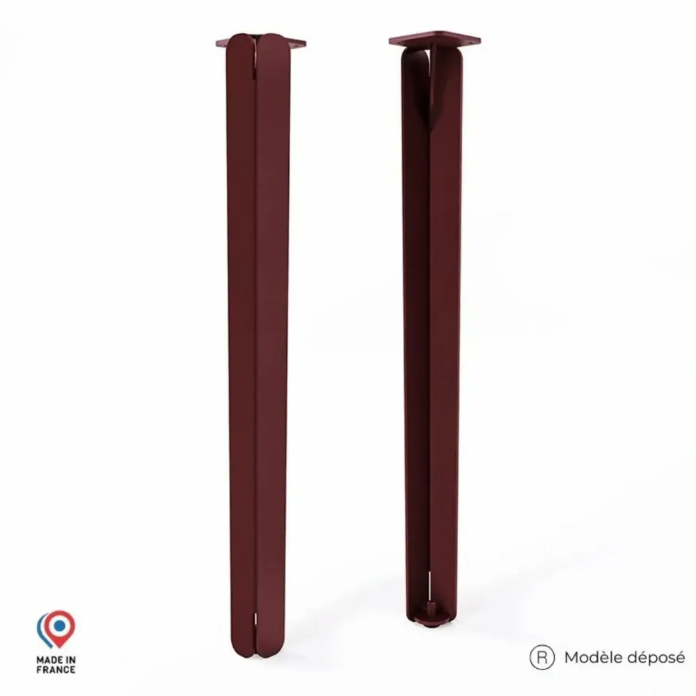 Dining Tables - HIGH JASPER STEEL TABLE LEG - SET OF 2 LEGS - DECO-GEM