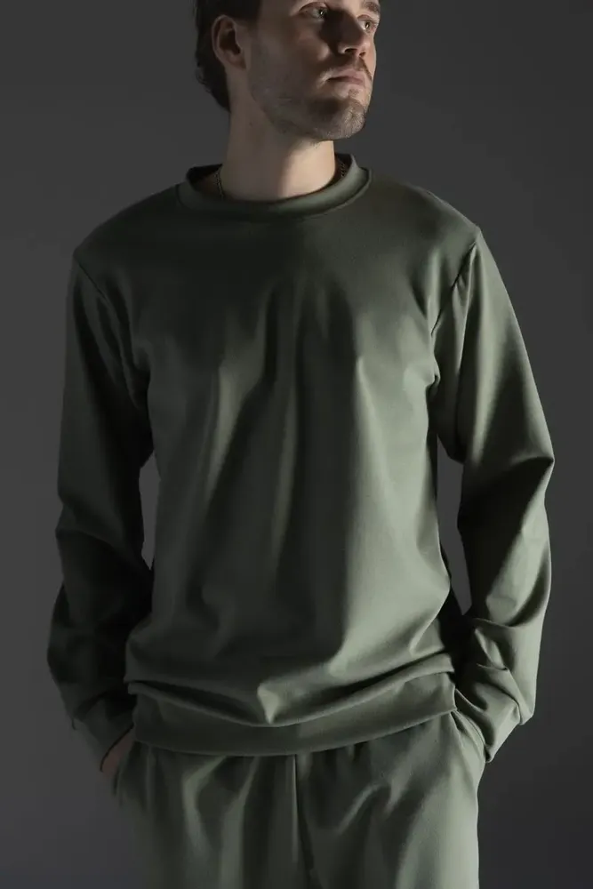 Apparel - Lounge by Luin Men’s Casual Sweatshirt - LUIN LIVING