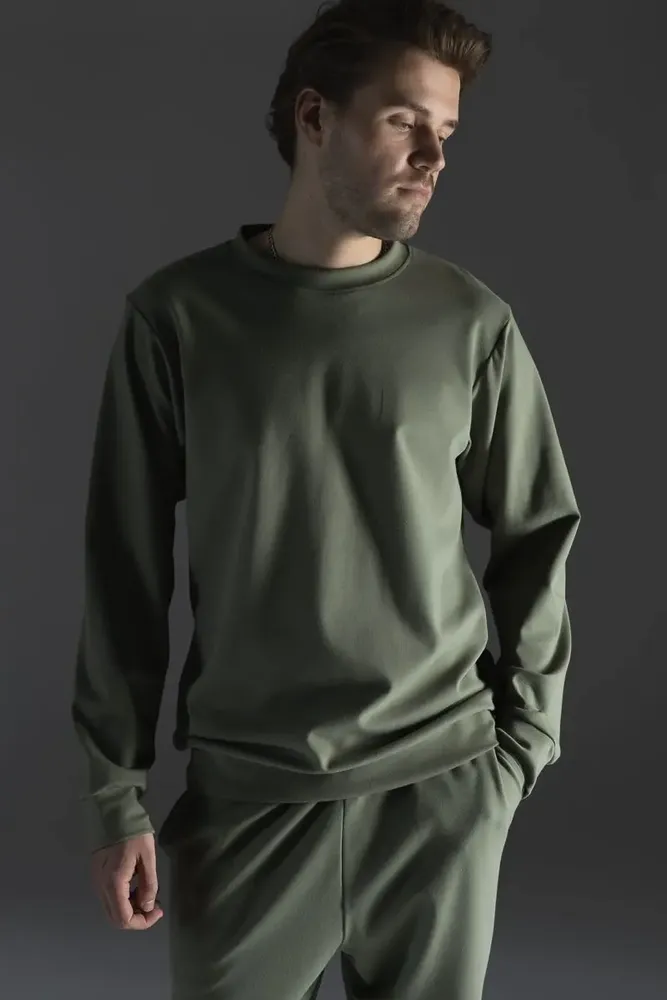 Apparel - Lounge by Luin Men’s Casual Sweatshirt - LUIN LIVING