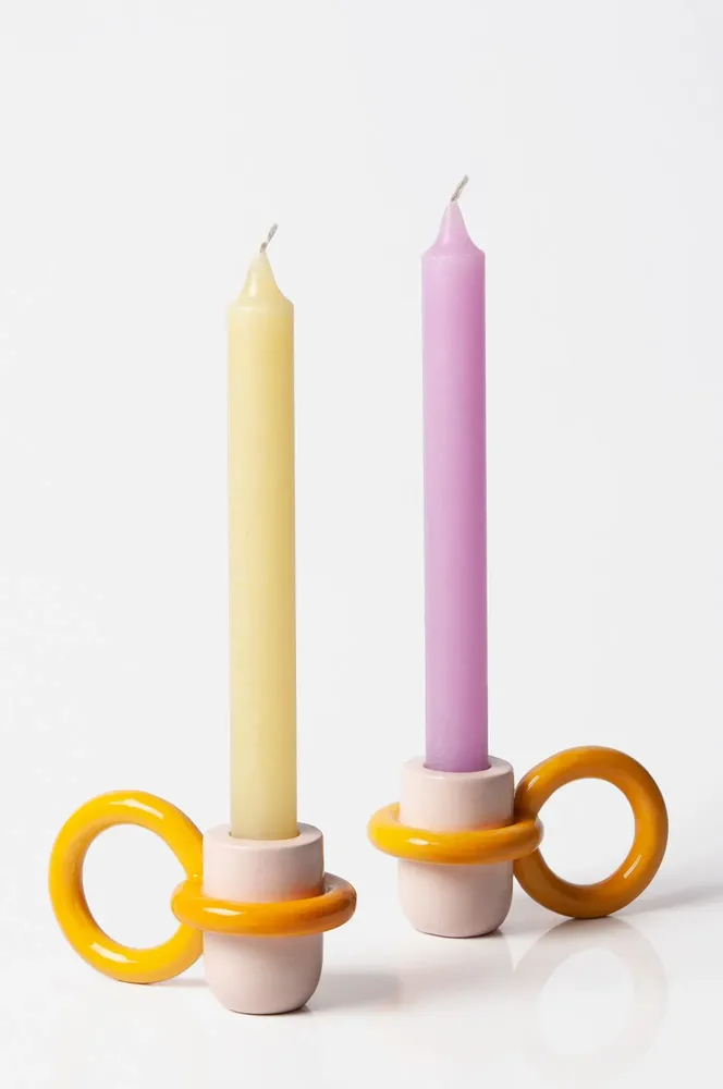 Céramique - Bougeoir Prezioso (lot de 2) - ARIANNA DE LUCA