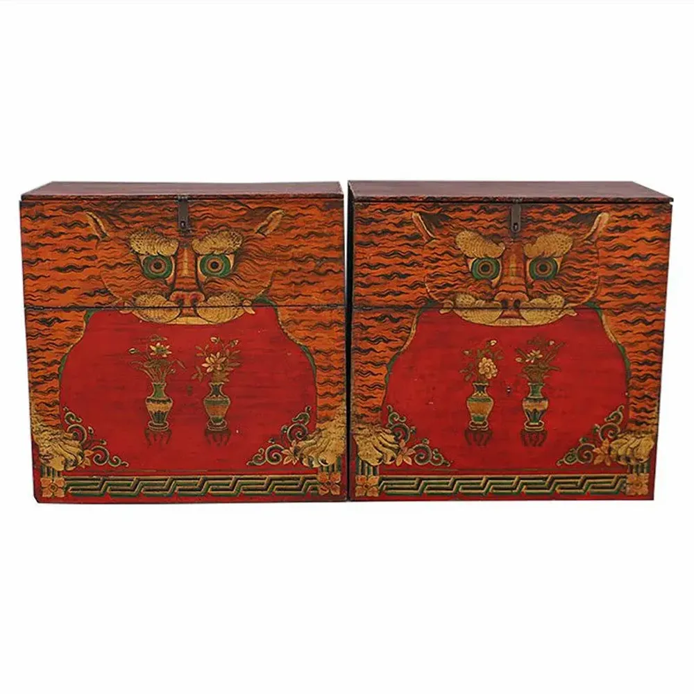 Coffrets et boîtes - Coffre unique en bois - PAGODA INTERNATIONAL