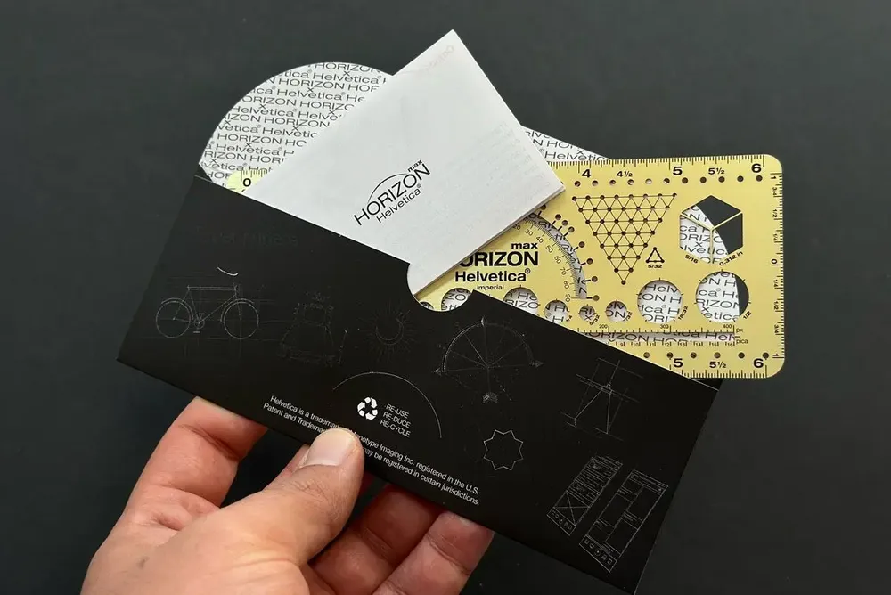 Stationery - Horizon Helvetica® Max - HORIZON RULER