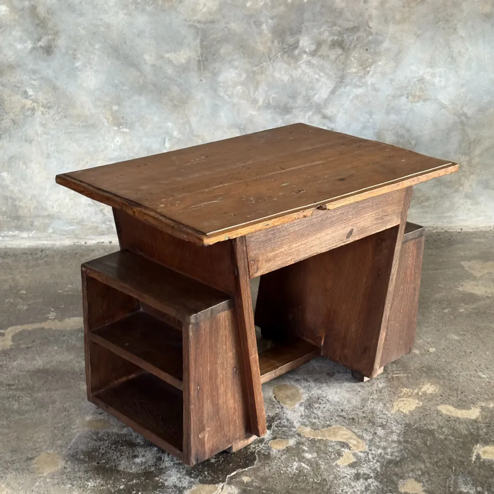 Tables basses - Mini table d'appoint moderniste style géométrique ancienne - OFFICE OBJETS