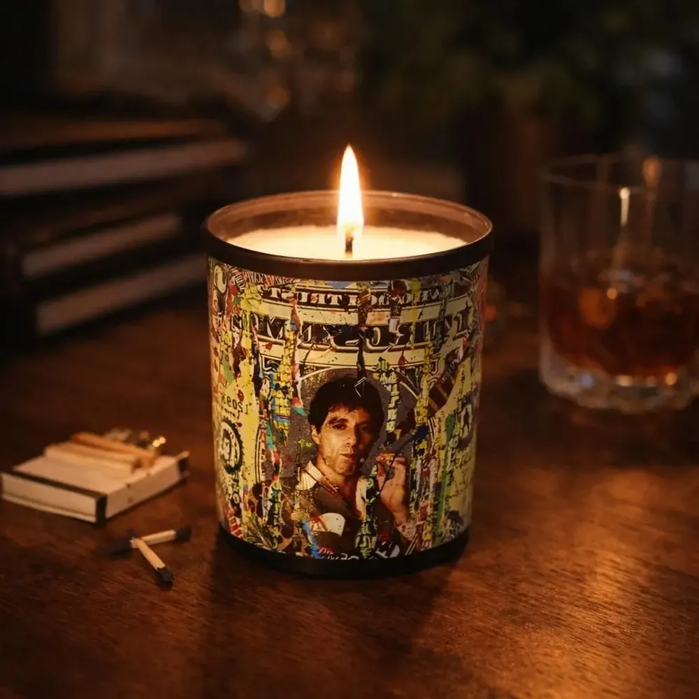 Bougies - Bougie parfumée Scarface - Design by Anne Mondy - ARTDECORIS