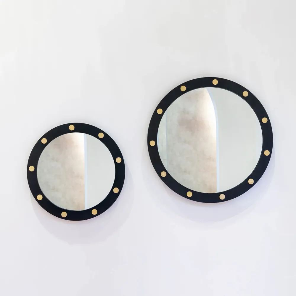 Hotel bedrooms - Cluster Round Mirror 80cm - DUISTT
