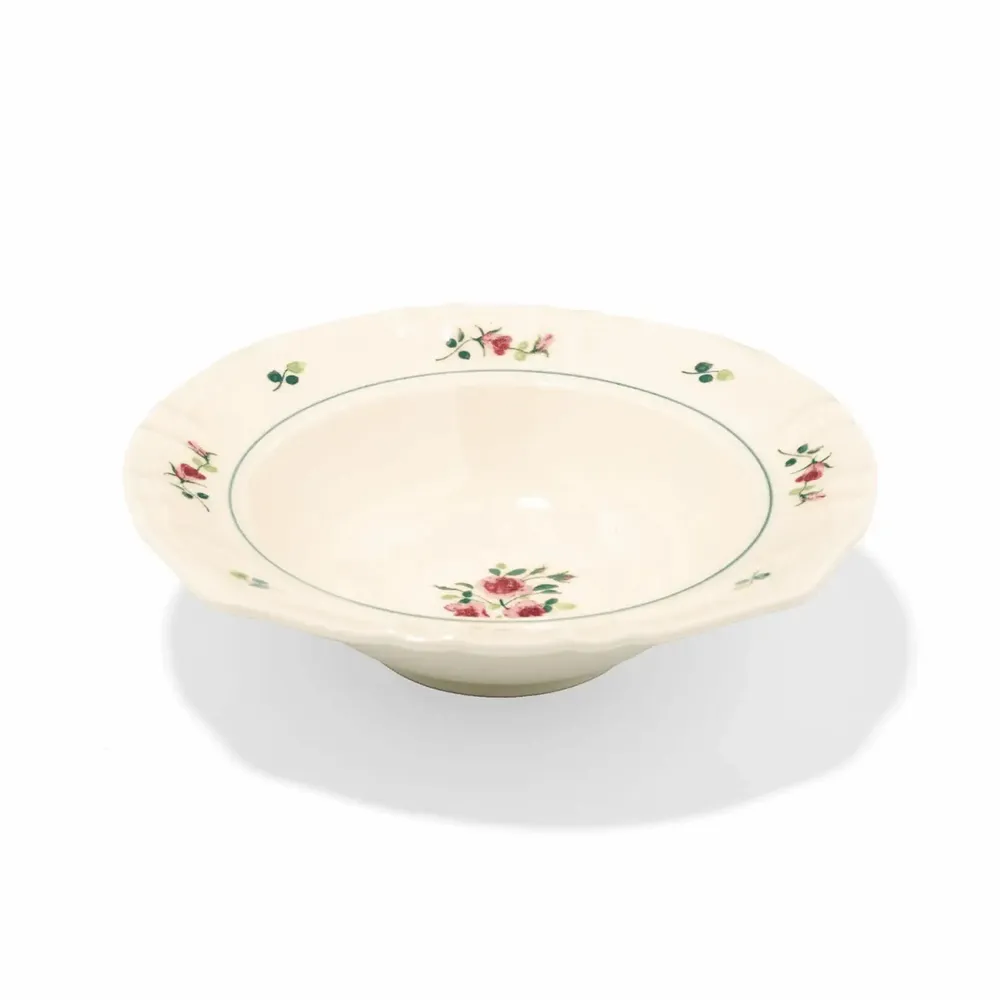 Assiettes au quotidien - Rosier - assiette, tasse et bol - MARUMITSU POTERIE