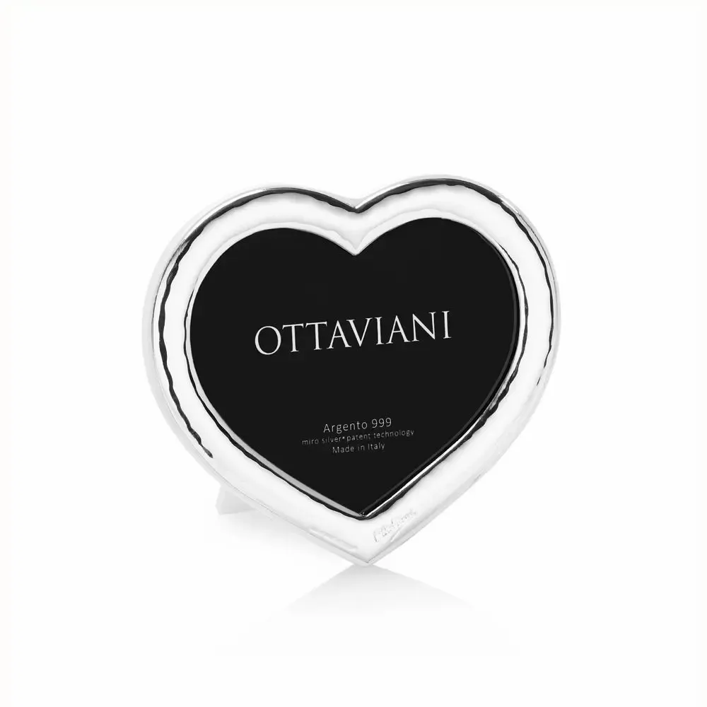 Design objects - Photoframe Miro-silver "Little heart" - OTTAVIANI