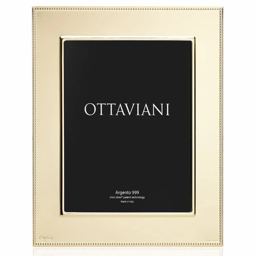Design objects - Photoframe Miro-silver "Classical" Gold - OTTAVIANI