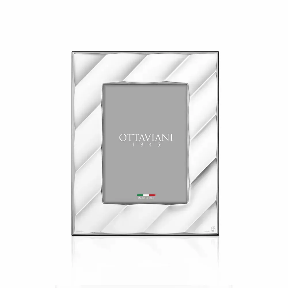 Design objects - Photoframe with silver "Tie" - OTTAVIANI