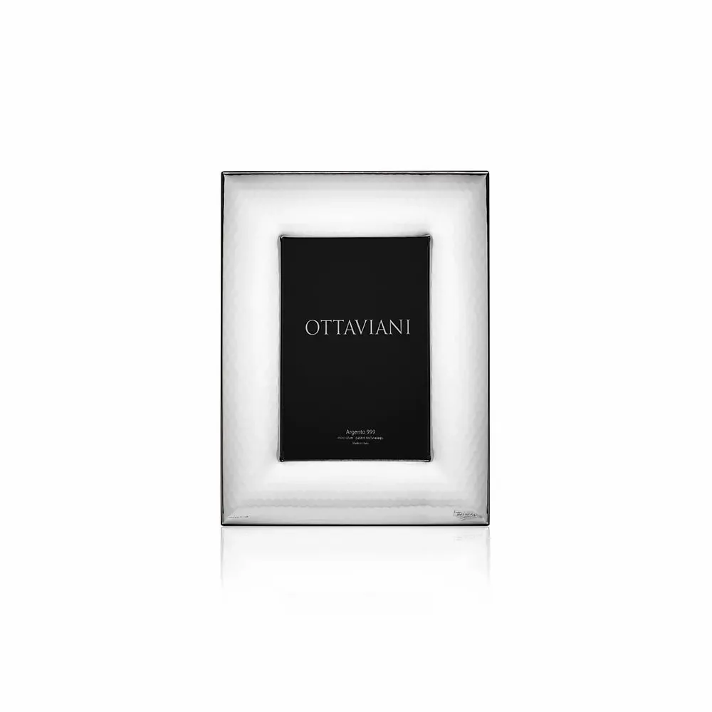 Objets design - Cadre photo miro-argent « Dame » - OTTAVIANI