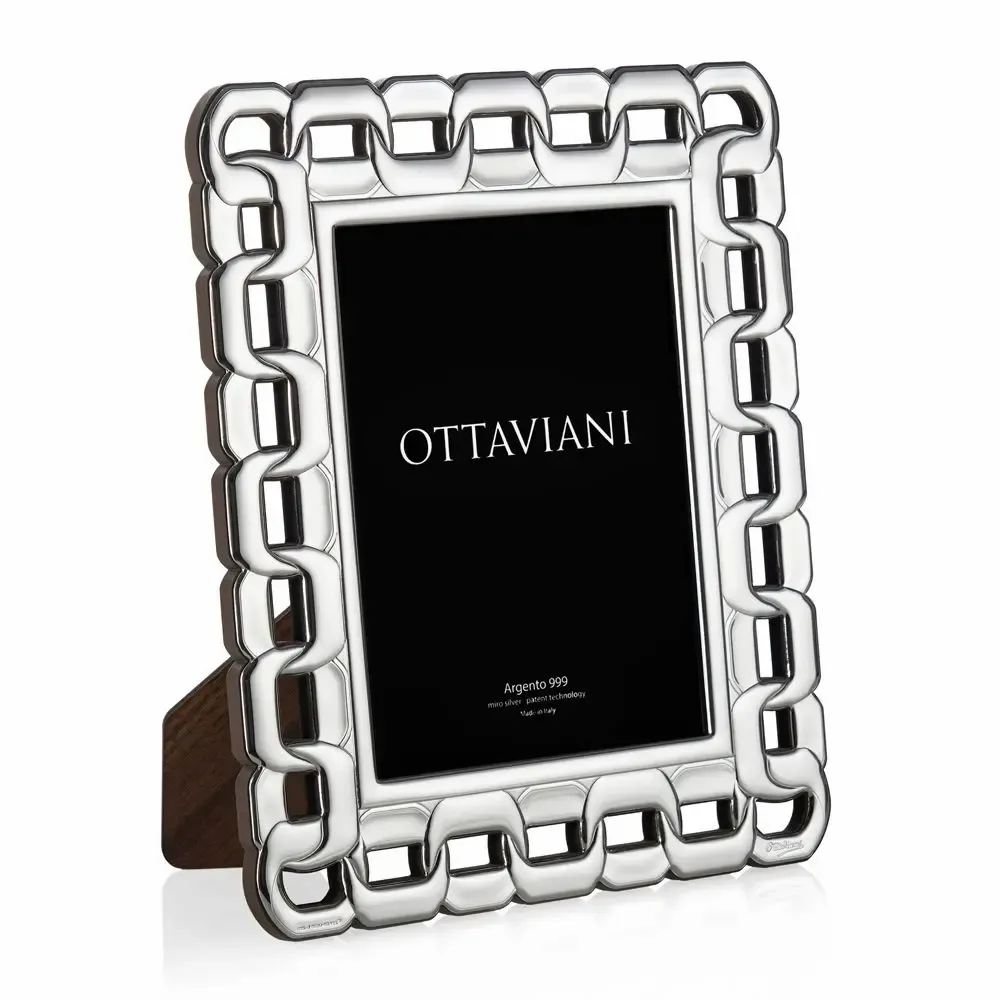 Design objects - Photo frame Miro Silver "Maglia" - OTTAVIANI