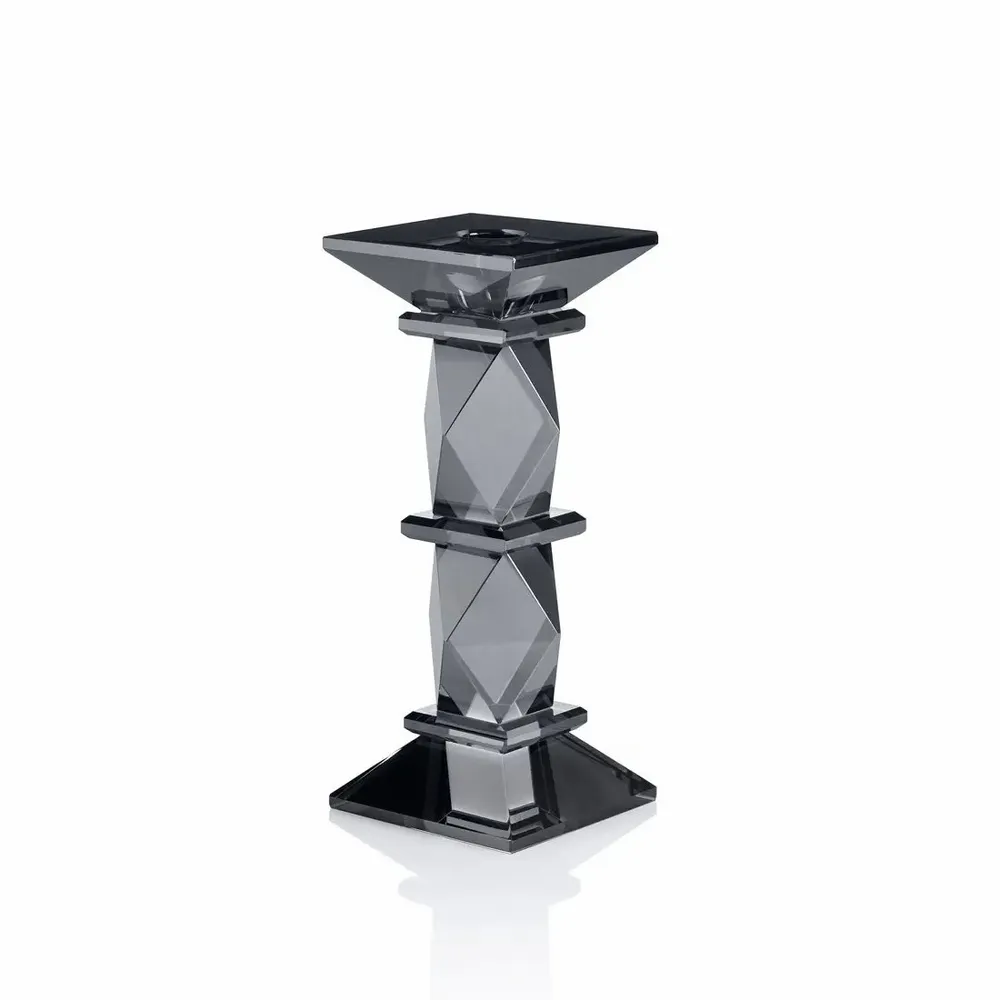 Objets design - Bougeoir en cristal coloré - OTTAVIANI