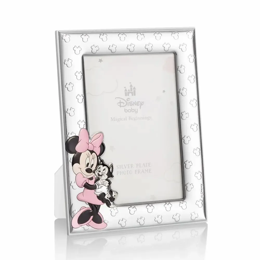Design objects - Photoframe Miro Silver Disney collection "Minnie with puppy" - OTTAVIANI