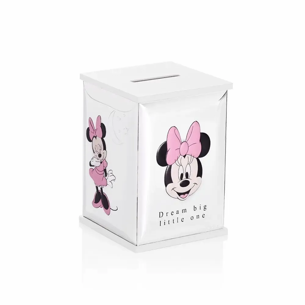 Design objects - Money box Miro Silver Disney collection "Minnie with puppy" - OTTAVIANI