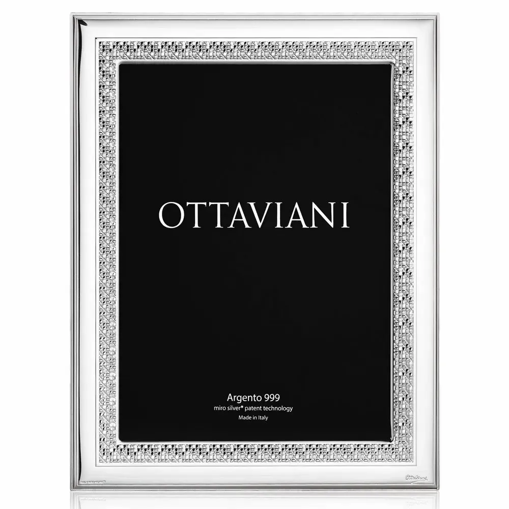 Design objects - Photo frame Miro Silver "Glitter" - OTTAVIANI