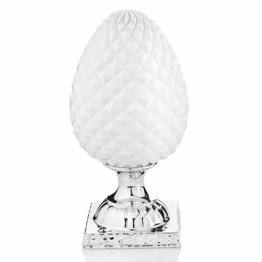 Design objects - Pine cone with silver and enamel "Diamond" - OTTAVIANI