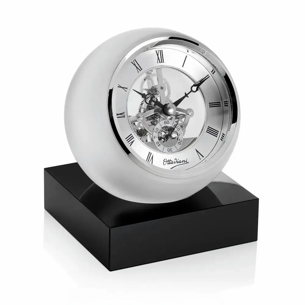 Design objects - Crystal table clock - OTTAVIANI