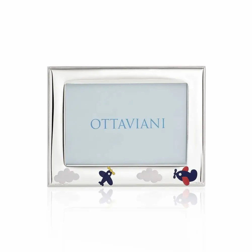Design objects - Photoframe Miro-silver "Little airplane" - OTTAVIANI