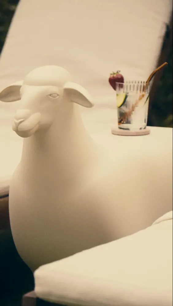 Chaises de jardin - SHEEP - table d'appoint ou banc - GOODNIGHT LIGHT