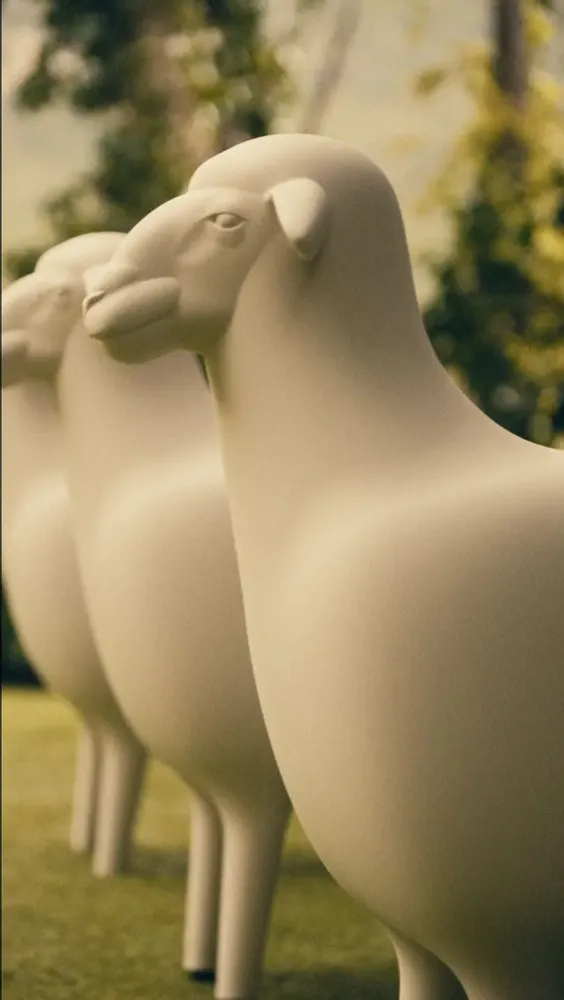 Chaises de jardin - SHEEP - table d'appoint ou banc - GOODNIGHT LIGHT