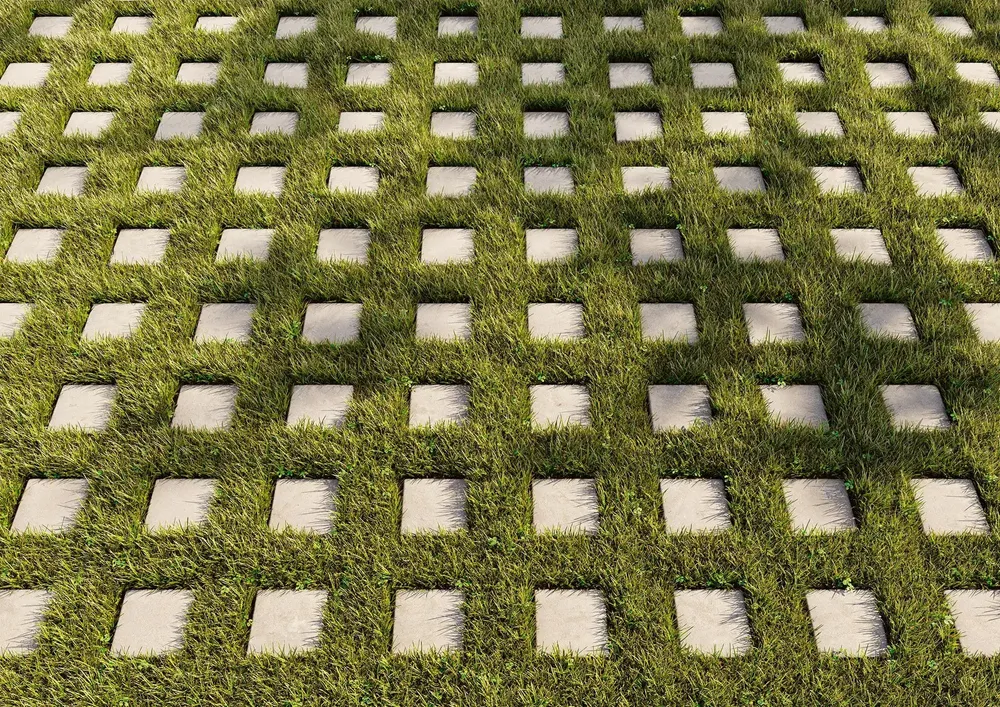 Systèmes de terrasse - Dalles à gazon - ACL - A CIMENTEIRA DO LOURO