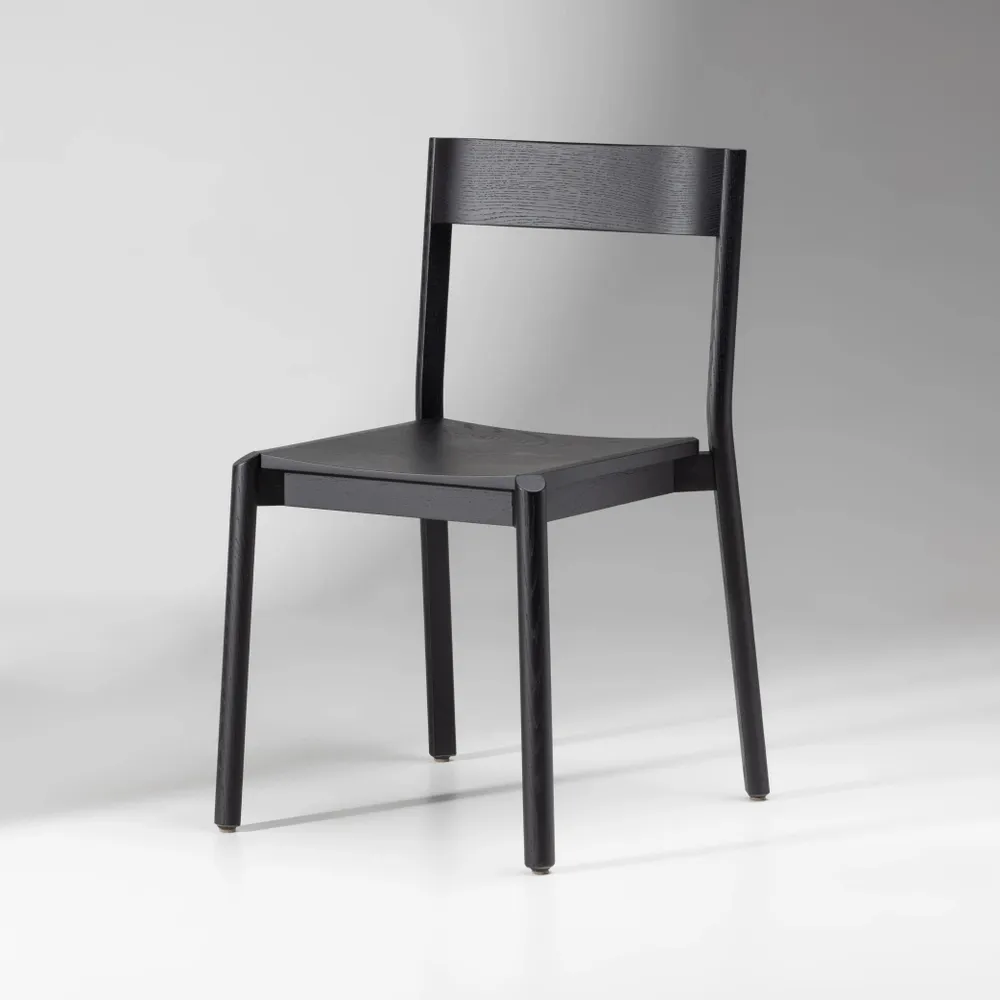 Chaises - Chaise UDINE noir - ITALCOLLECTIONS