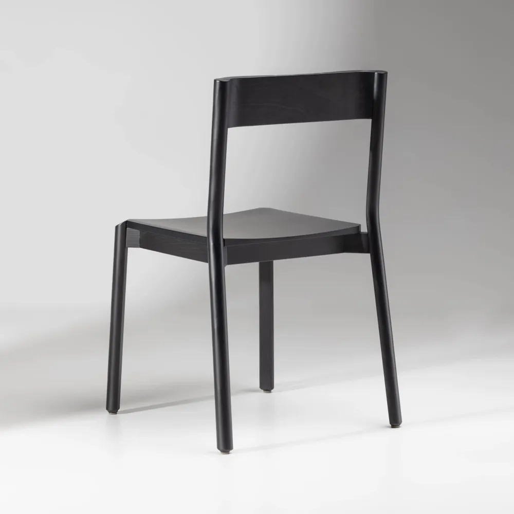 Chaises - Chaise UDINE noir - ITALCOLLECTIONS