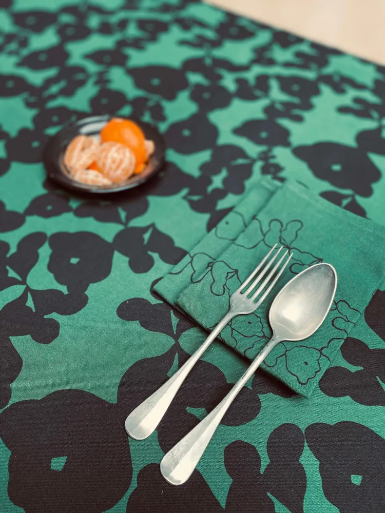 Linge de table textile - chemin et serviette de table - STUDIO LA SURFACE DES CHOSES