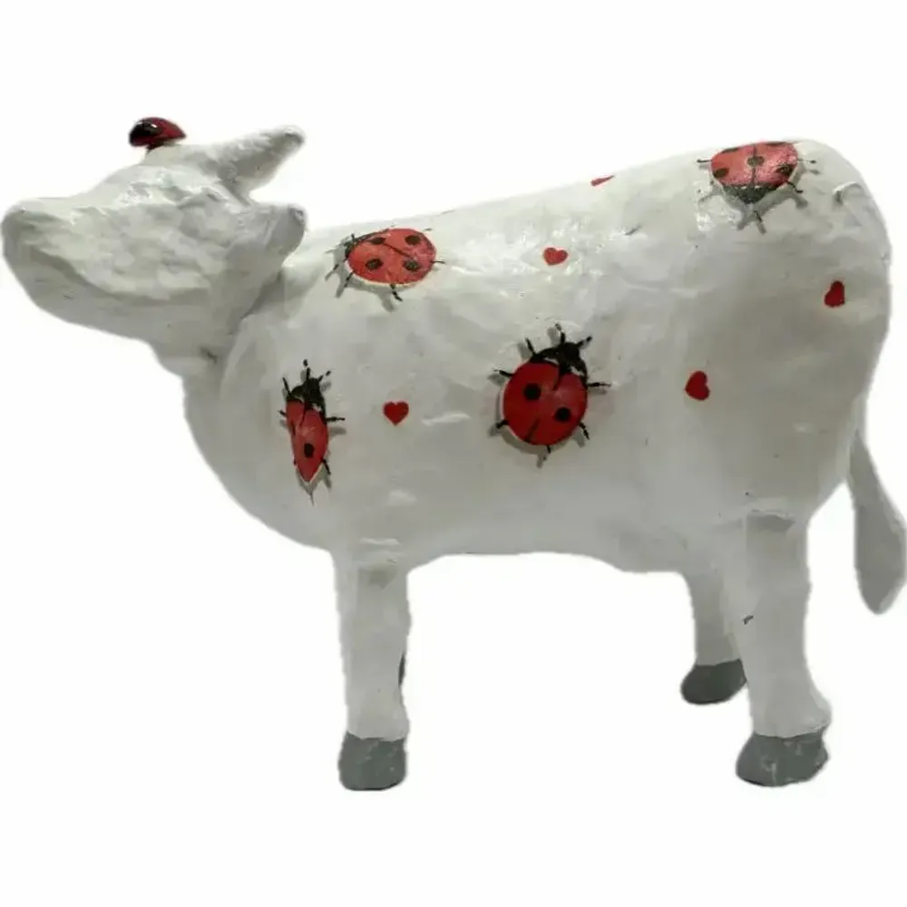 Objets design - Vache décorative la COWccinelle - COWccinelle 2 - VACHES ET COMPAGNIE