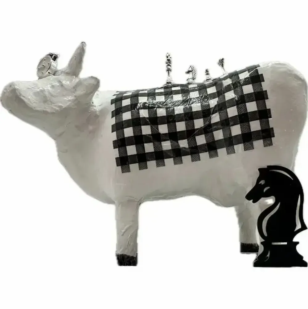 Objets design - Vache décorative la COWlonne - VACHES ET COMPAGNIE