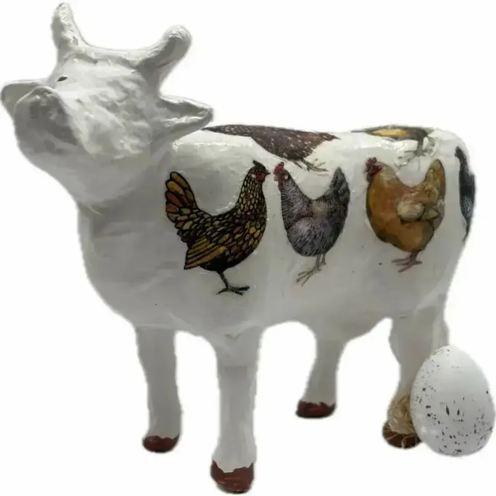 Objets design - Vache décorative la COWcotte - VACHES ET COMPAGNIE