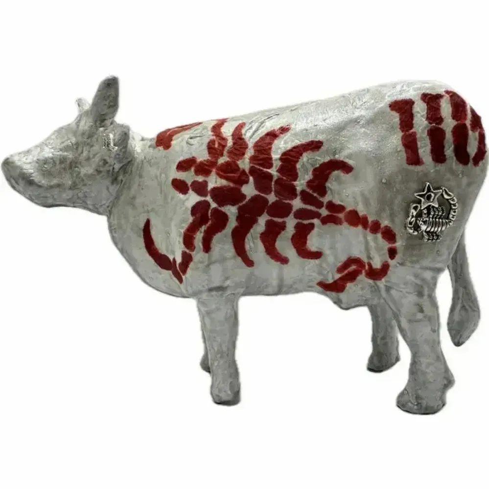Objets design - Vache décorative l'HorosCOWpe - SCOWrpion - VACHES ET COMPAGNIE