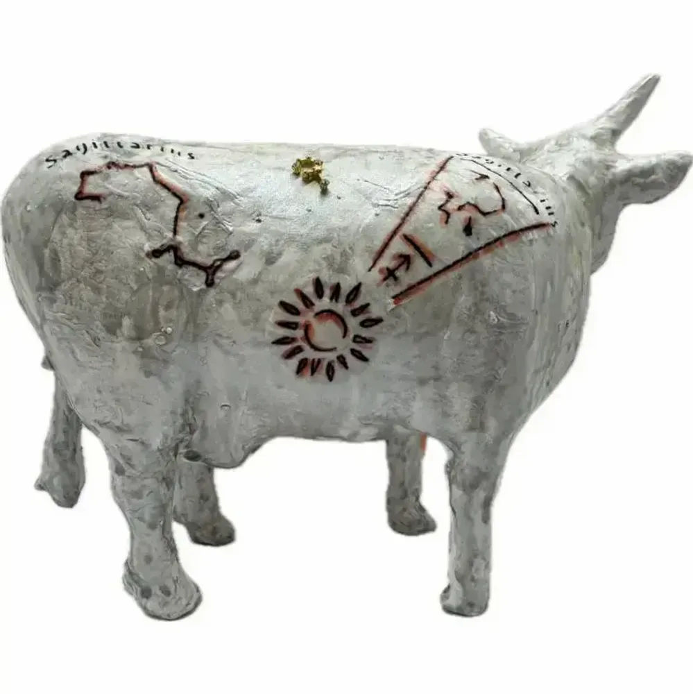 Objets design - Vache décorative l'HorosCOWpe - Sagittaire - VACHES ET COMPAGNIE