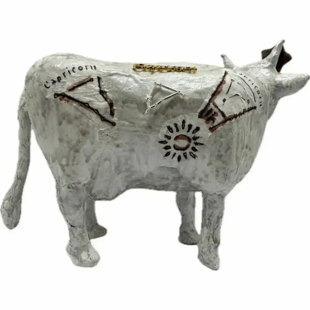 Objets design - Vache décorative l'HorosCOWpe - CapriCOWrne - VACHES ET COMPAGNIE