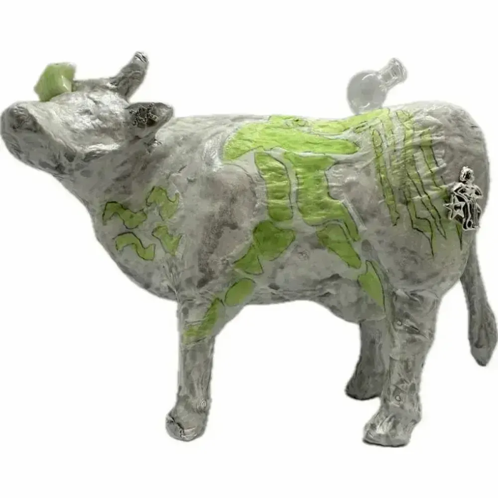 Design objects - Decorative cow l'HorosCOWpe - Aquarius - VACHES ET COMPAGNIE