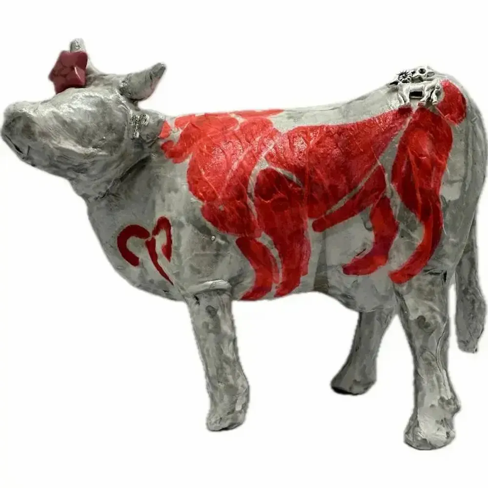 Objets design - Vache décorative l'HorosCOWpe - Bélier - VACHES ET COMPAGNIE