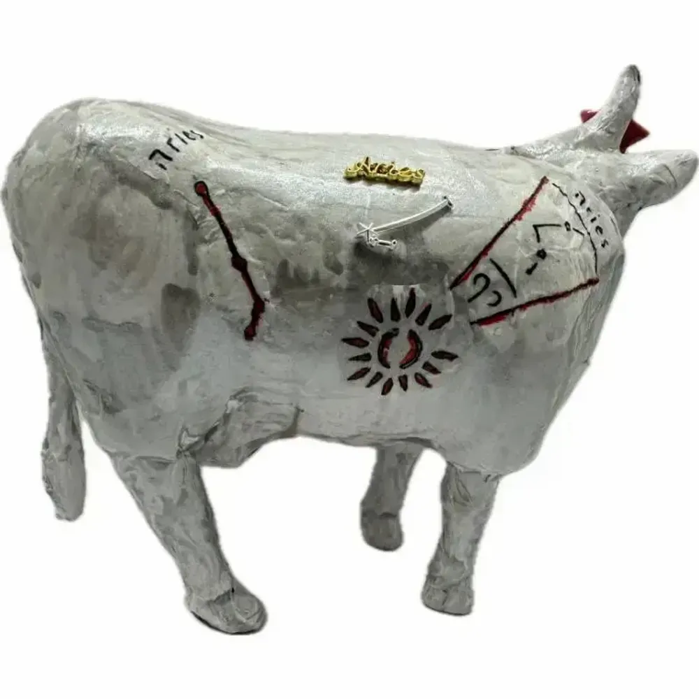 Objets design - Vache décorative l'HorosCOWpe - Bélier - VACHES ET COMPAGNIE