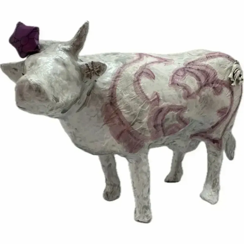 Design objects - Decorative cow l'HorosCOWpe - Fish - VACHES ET COMPAGNIE