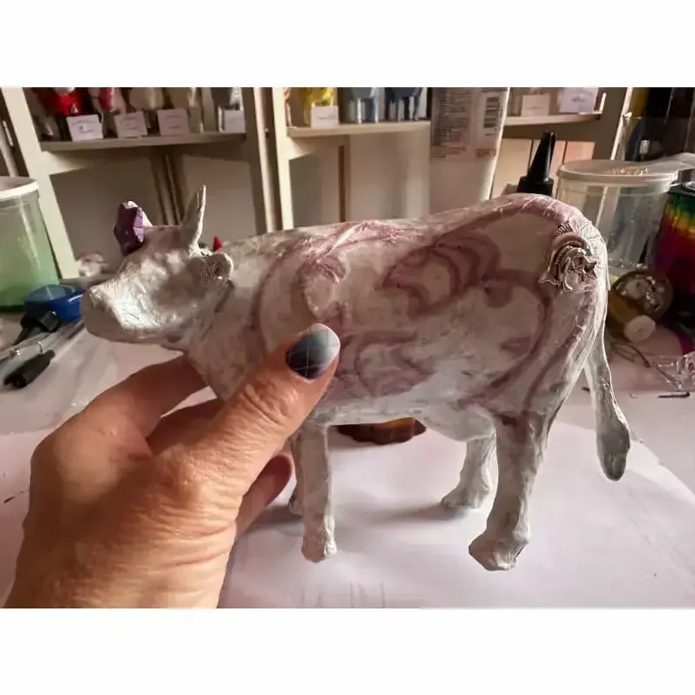 Design objects - Decorative cow l'HorosCOWpe - Fish - VACHES ET COMPAGNIE