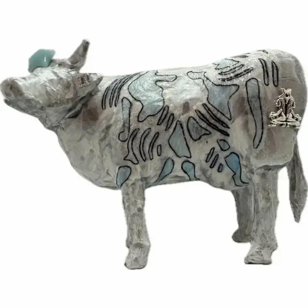 Objets design - Vache décorative l'HorosCOWpe - Gémeaux - VACHES ET COMPAGNIE