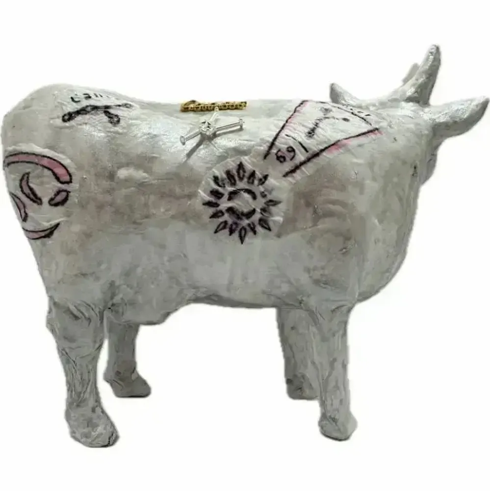 Objets design - Vache décorative l'HorosCOWpe - Cancer - VACHES ET COMPAGNIE