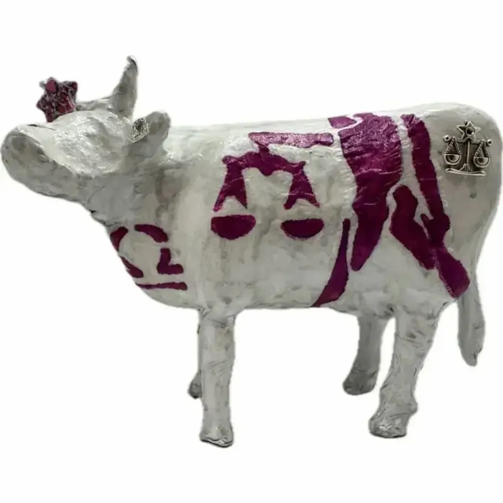 Objets design - Vache décorative l'HorosCOWpe - Balance - VACHES ET COMPAGNIE