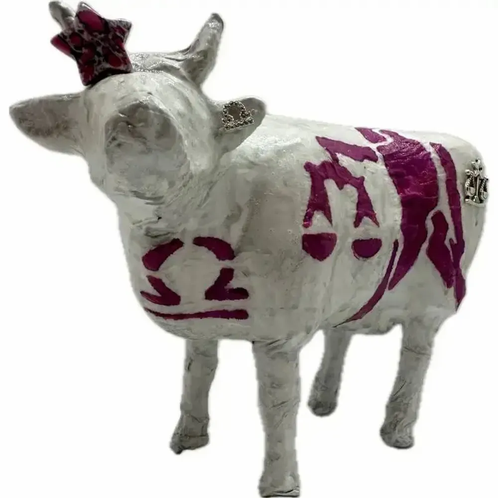 Objets design - Vache décorative l'HorosCOWpe - Balance - VACHES ET COMPAGNIE