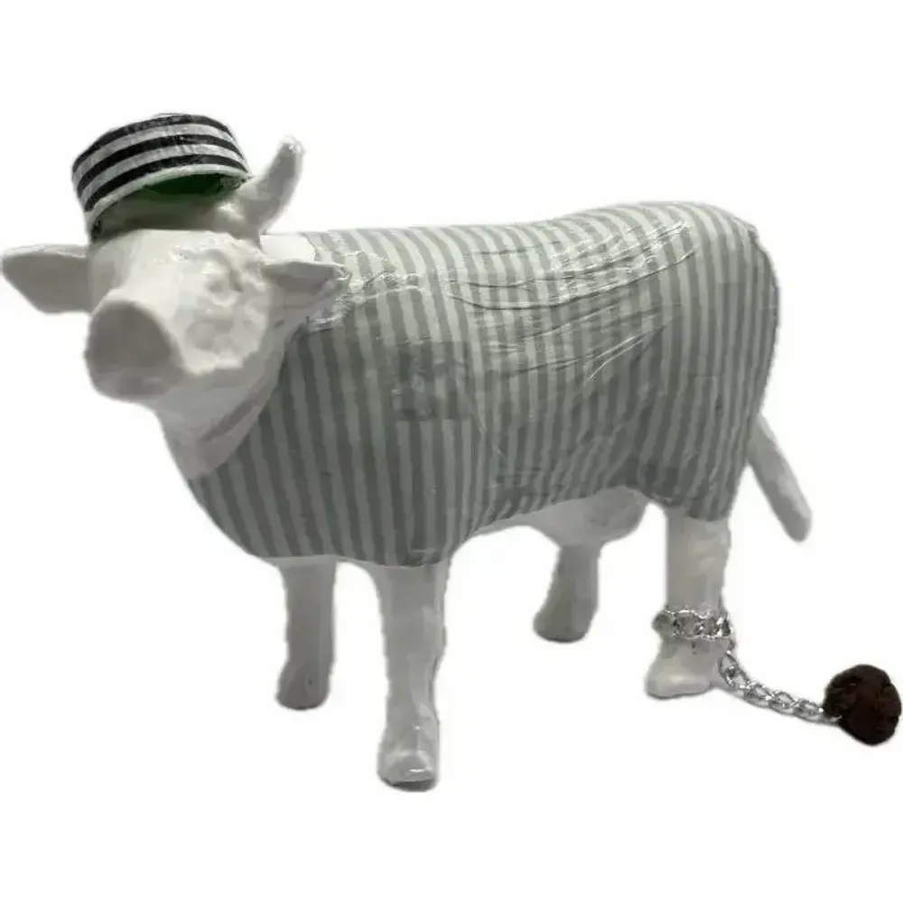 Design objects - Decorative cow The COWrrectionnelle - VACHES ET COMPAGNIE