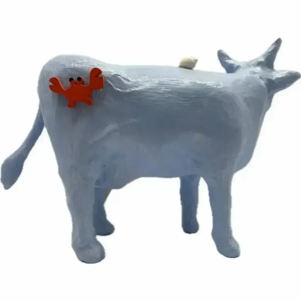 Design objects - Decorative cow COWquillage - VACHES ET COMPAGNIE