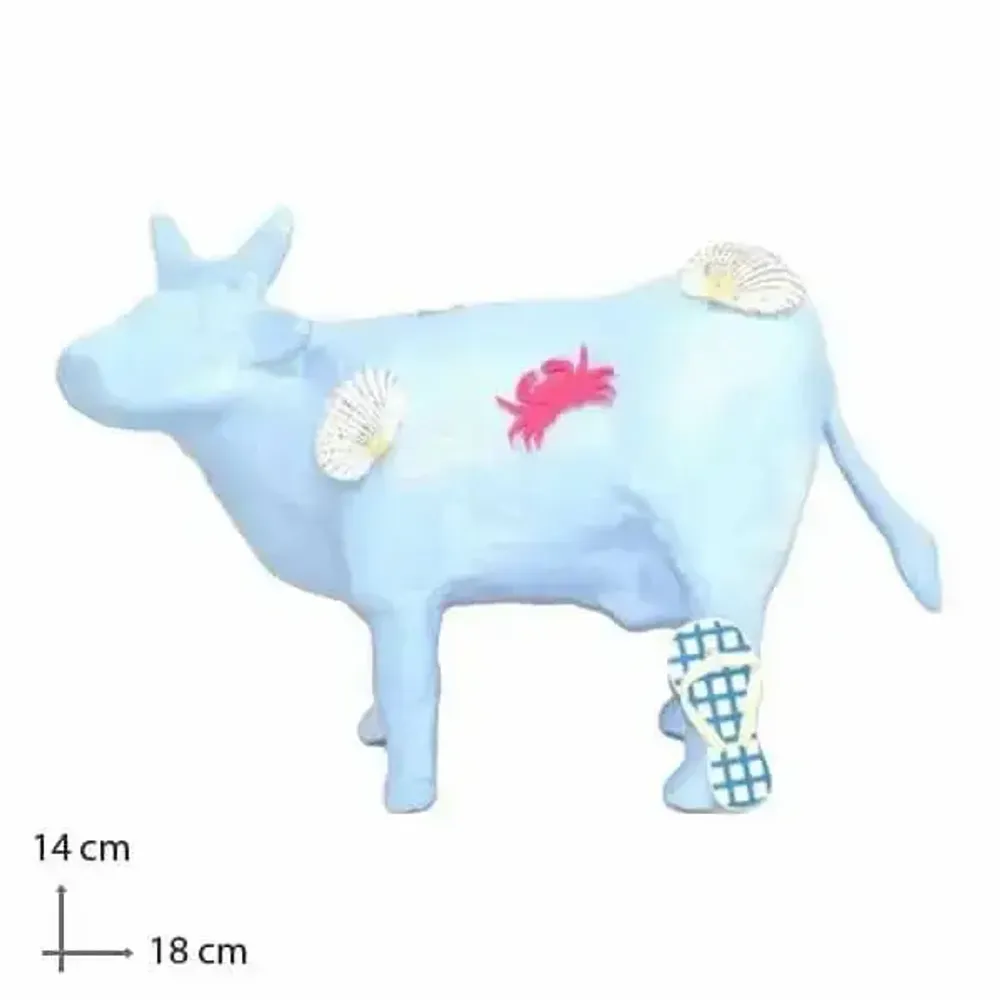 Design objects - Decorative cow COWquillage - VACHES ET COMPAGNIE